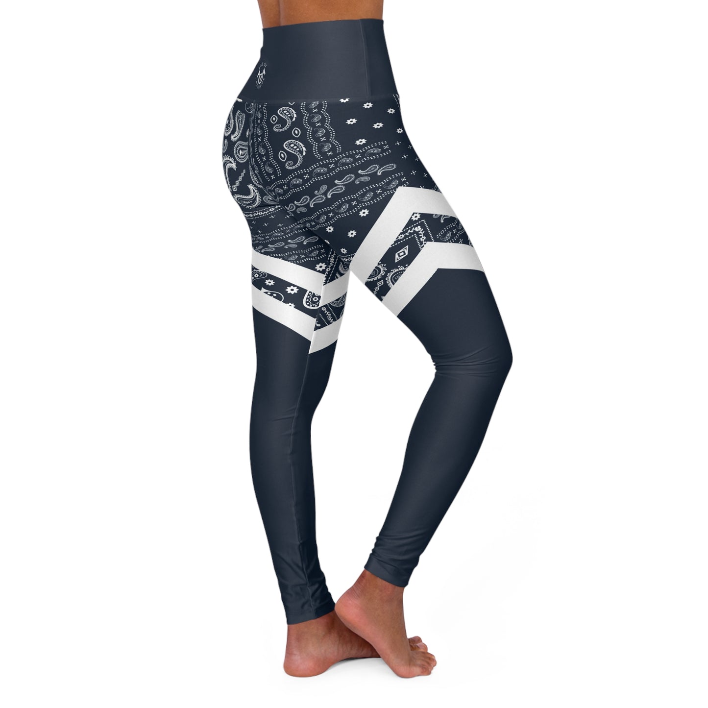 Slate Luxe Bandana Leggings