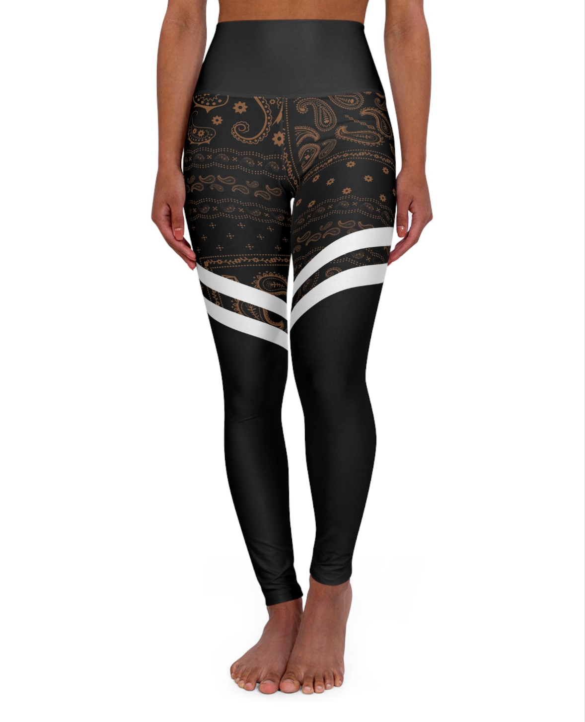 Mocha Luxe Bandana Leggings