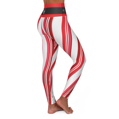 Candy Cane Leggings