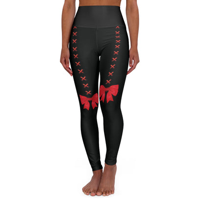 Cross Stitch High Waisted Yoga Leggings