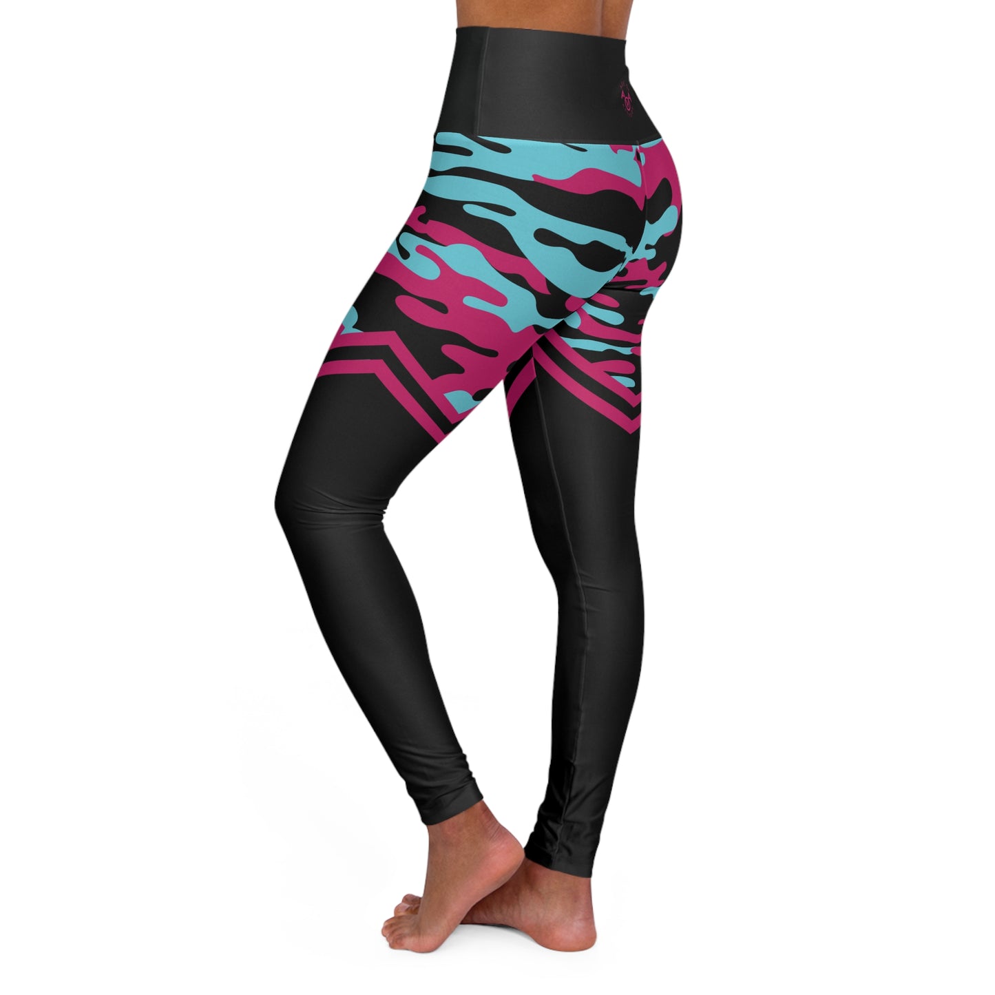 Turquoise Camo Leggings