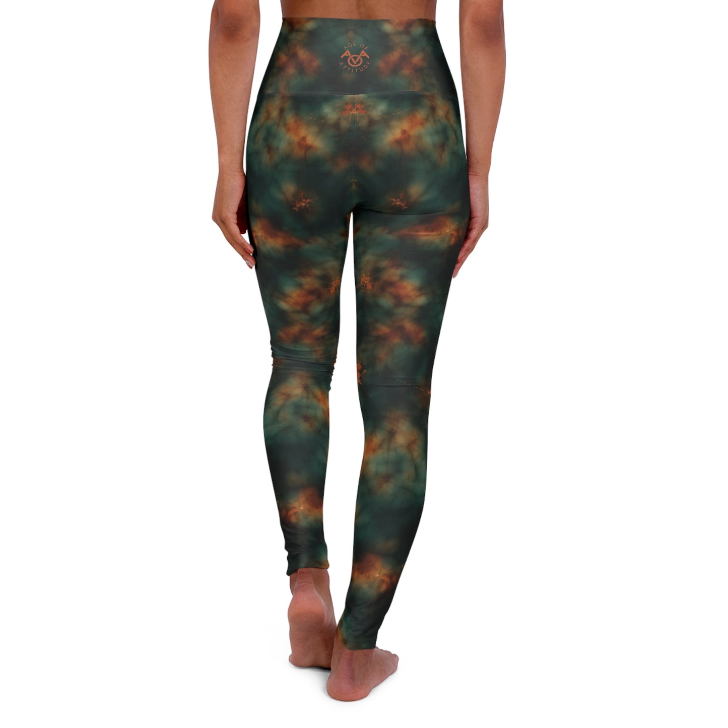 TieDye High Waisted Yoga Leggings