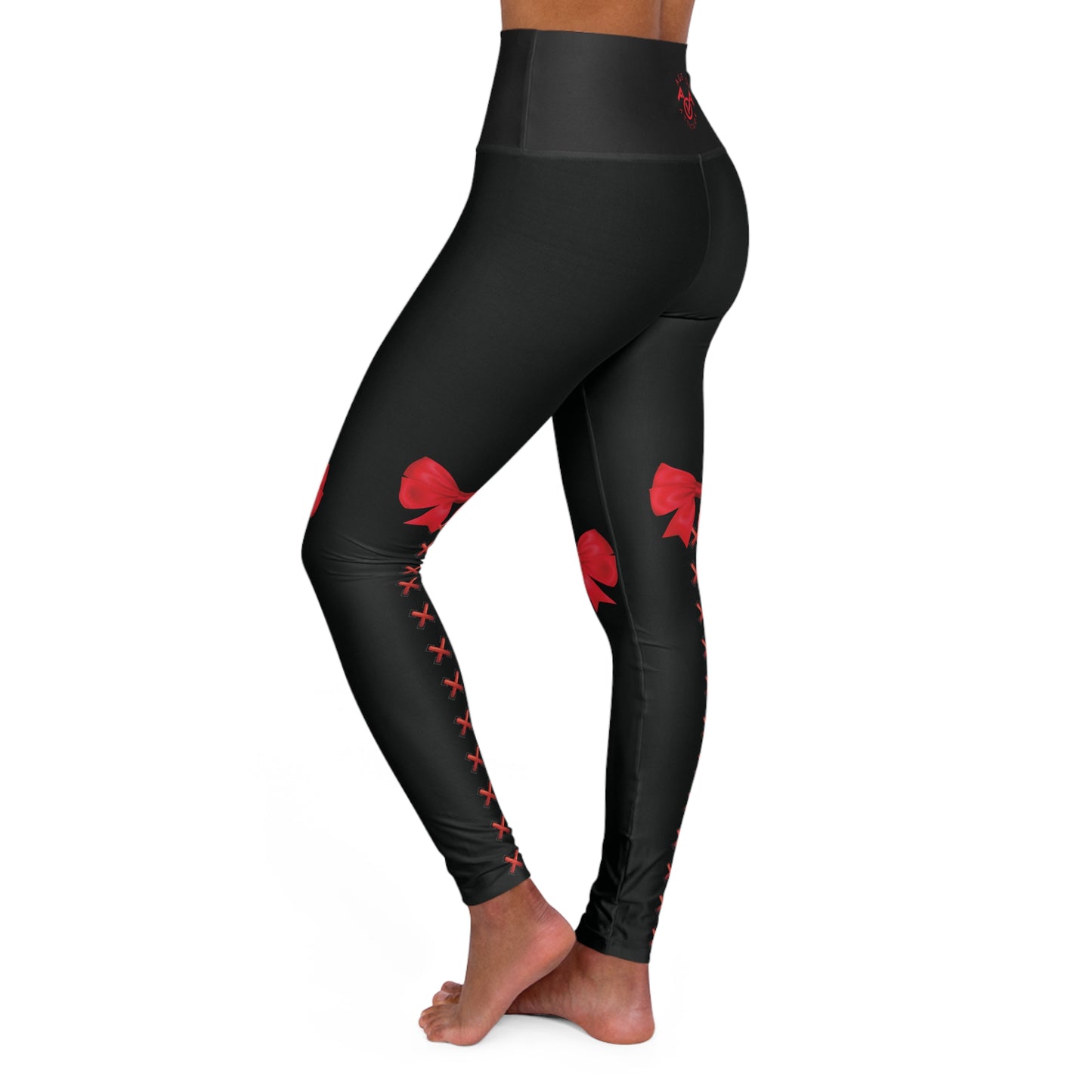 Cross Stitch High Waisted Yoga Leggings