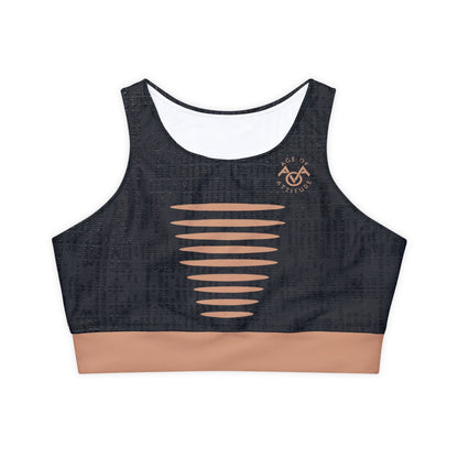 Rustic Rebel Padded Sports Bra