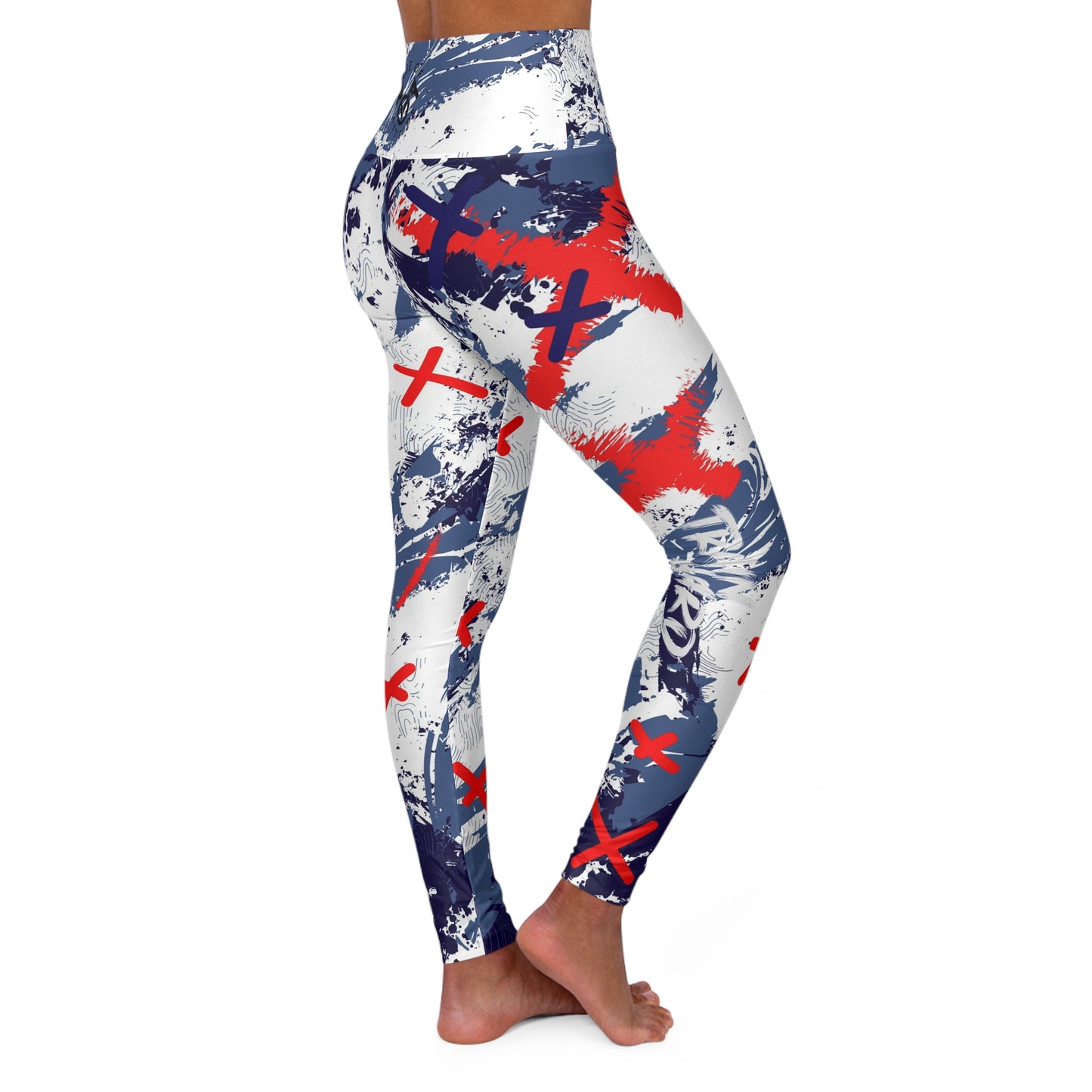 Multicolor High Waist Yoga Leggings