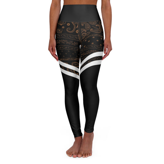 Boho Slash Bandanas Yoga Leggings