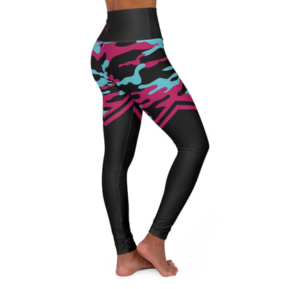 Turquoise Camo Leggings