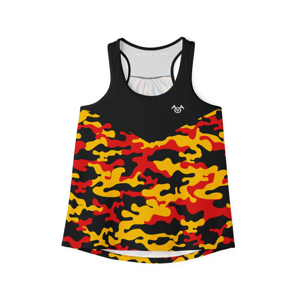 Night Fire Camo Women's Tank Top