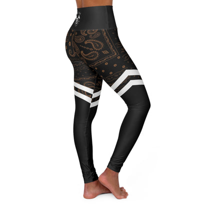 Boho Slash Bandanas Yoga Leggings