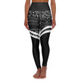 Noir Luxe Bandana Leggings