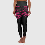 Magenta Camo Yoga Leggings