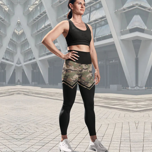 Camo High Waisted Leggings