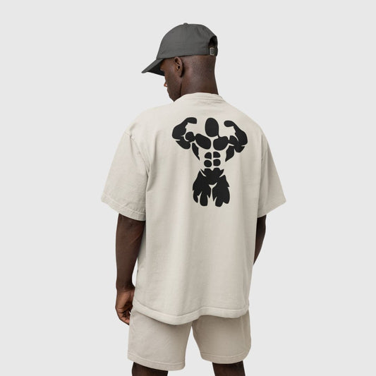 Bodybuilder Statue Oversized T-shirt