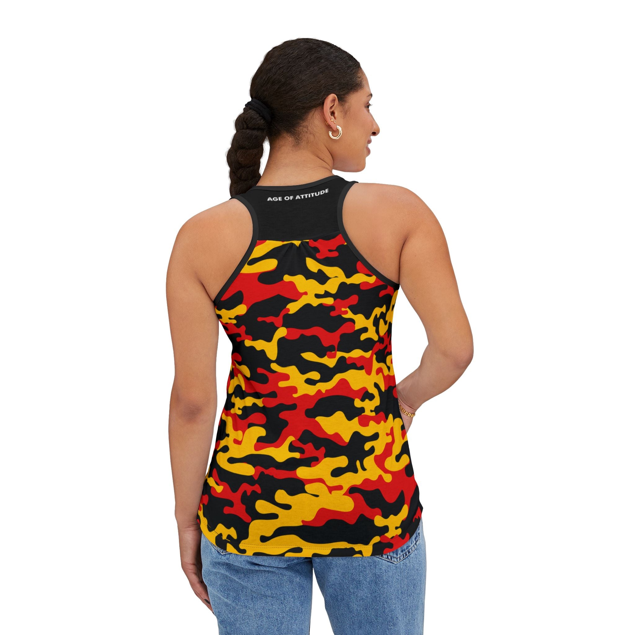 Night Fire Camo Women's Tank Top