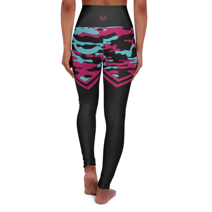 Turquoise Camo Leggings