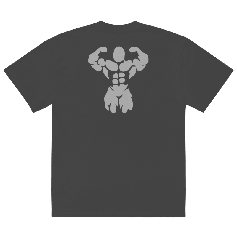 Bodybuilder Statue Oversized T-shirt