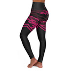 Magenta Camo Yoga Leggings