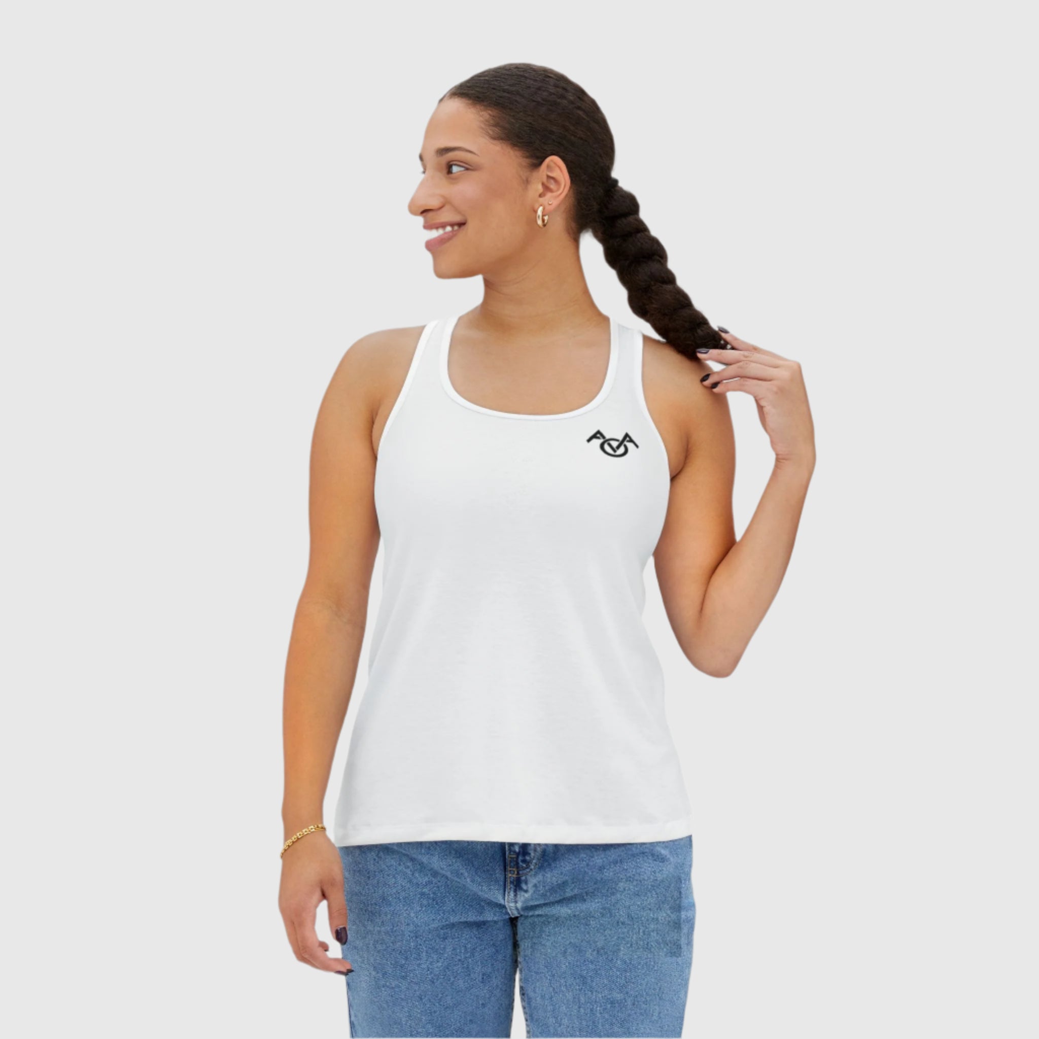 AOA White Women's Tank Top