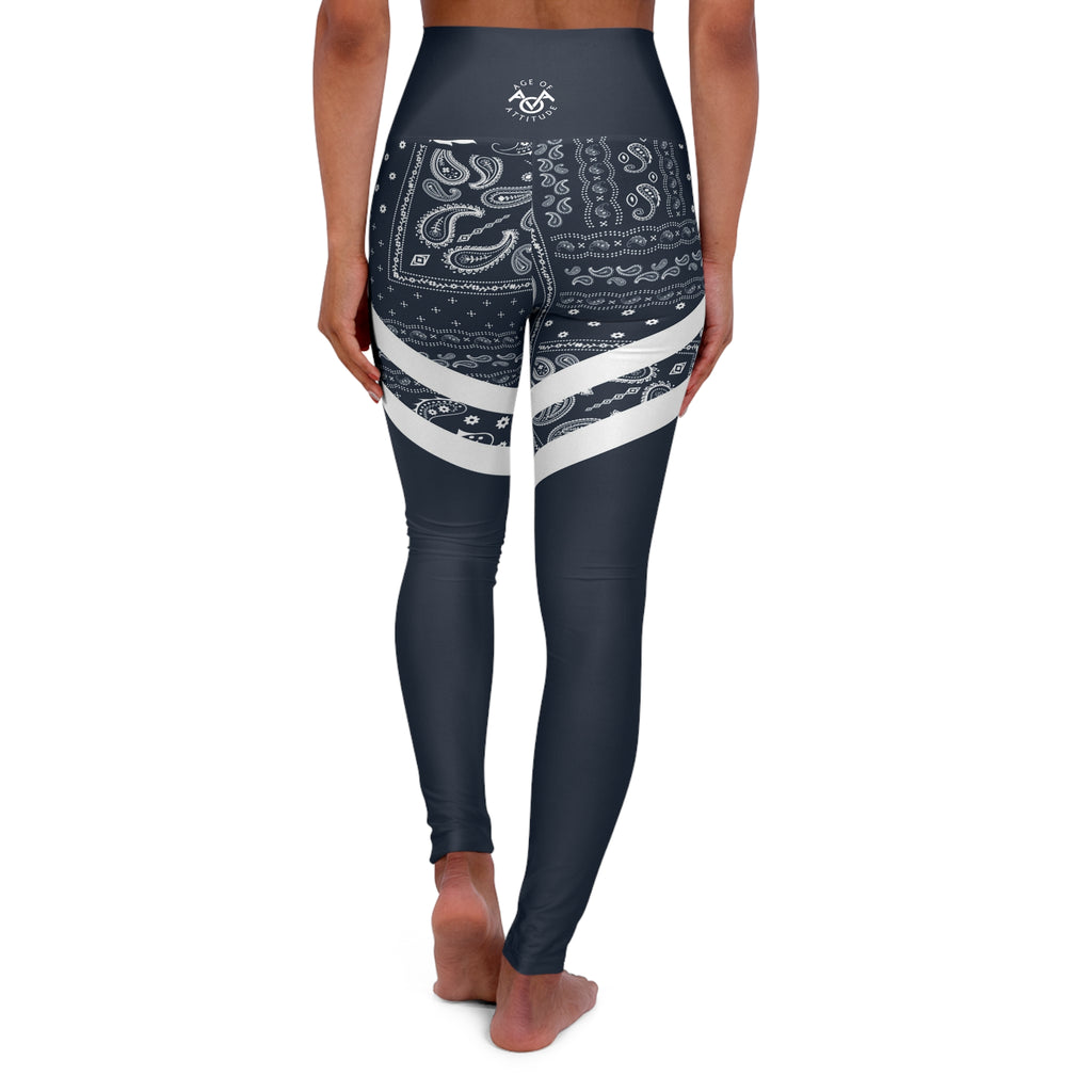 Slate Luxe Bandana Leggings