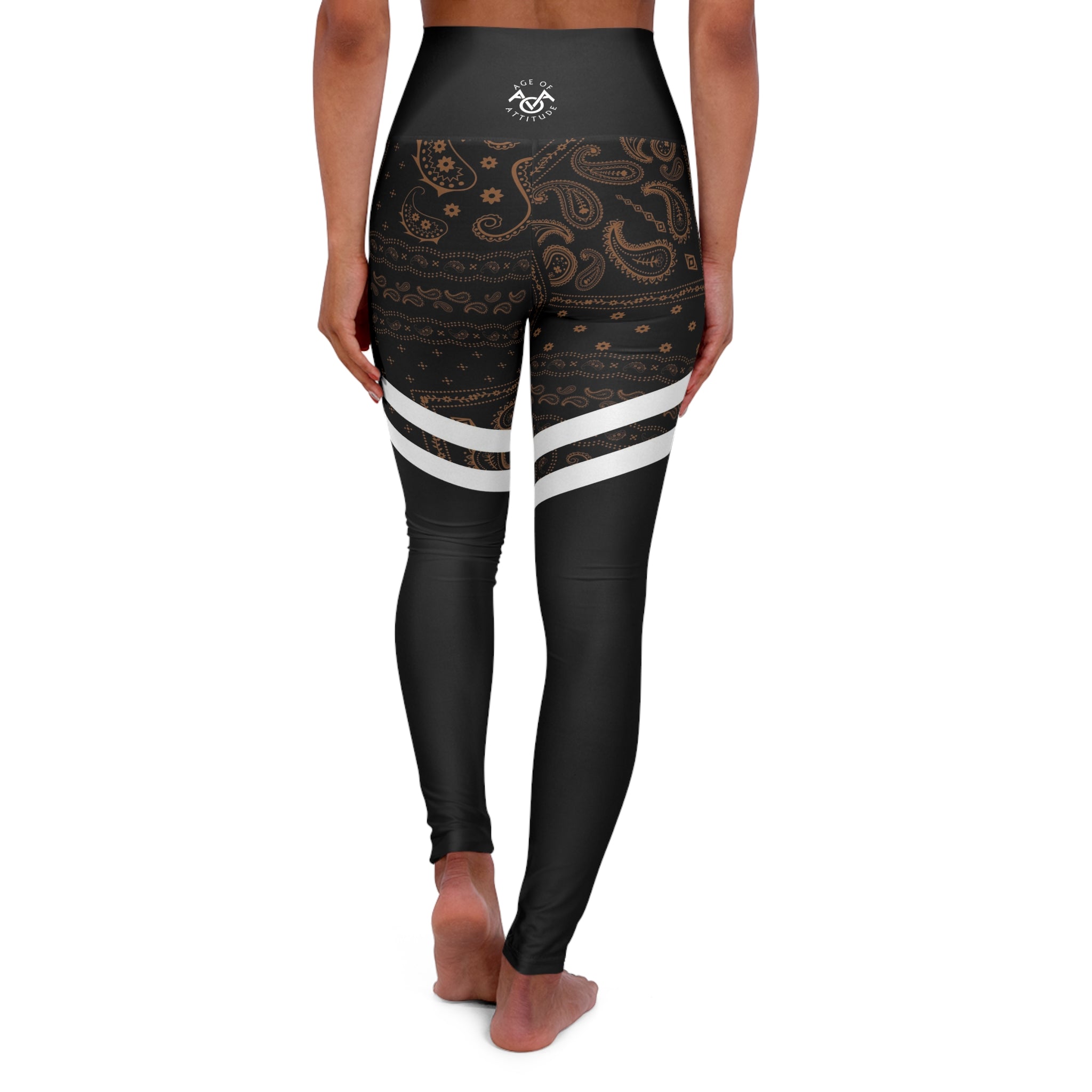 Mocha Luxe Bandana Leggings
