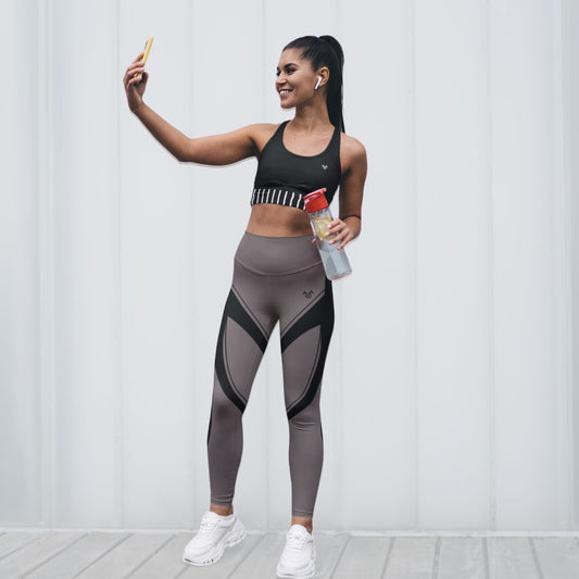 Ebony Curve High Waisted Workout Leggings