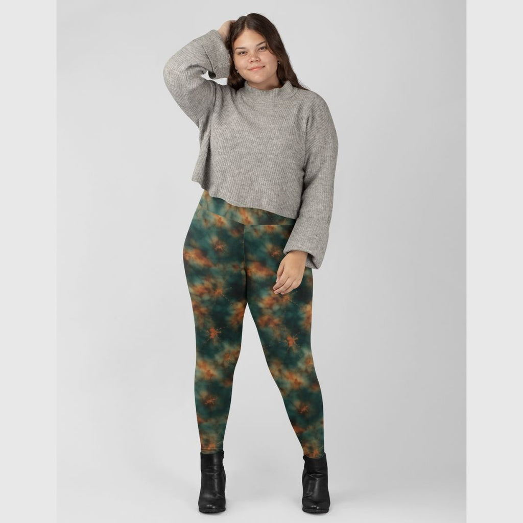TieDye High Waisted Yoga Leggings