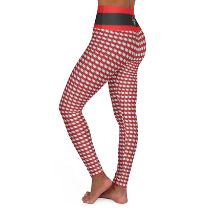 Christmas Candy Cane Leggings