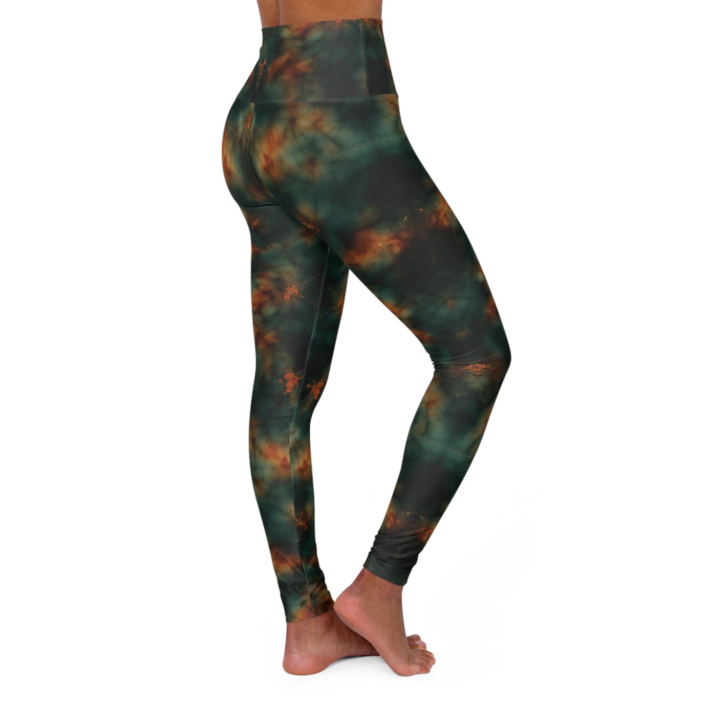 TieDye High Waisted Yoga Leggings