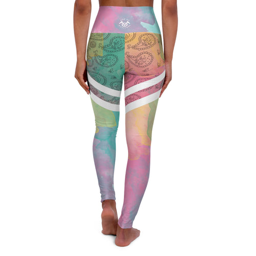 Bloom Luxe Bandana Leggings