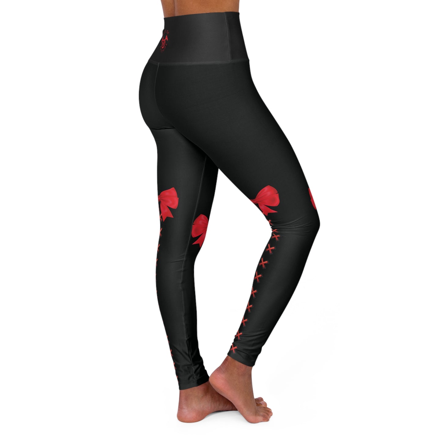 Cross Stitch High Waisted Yoga Leggings