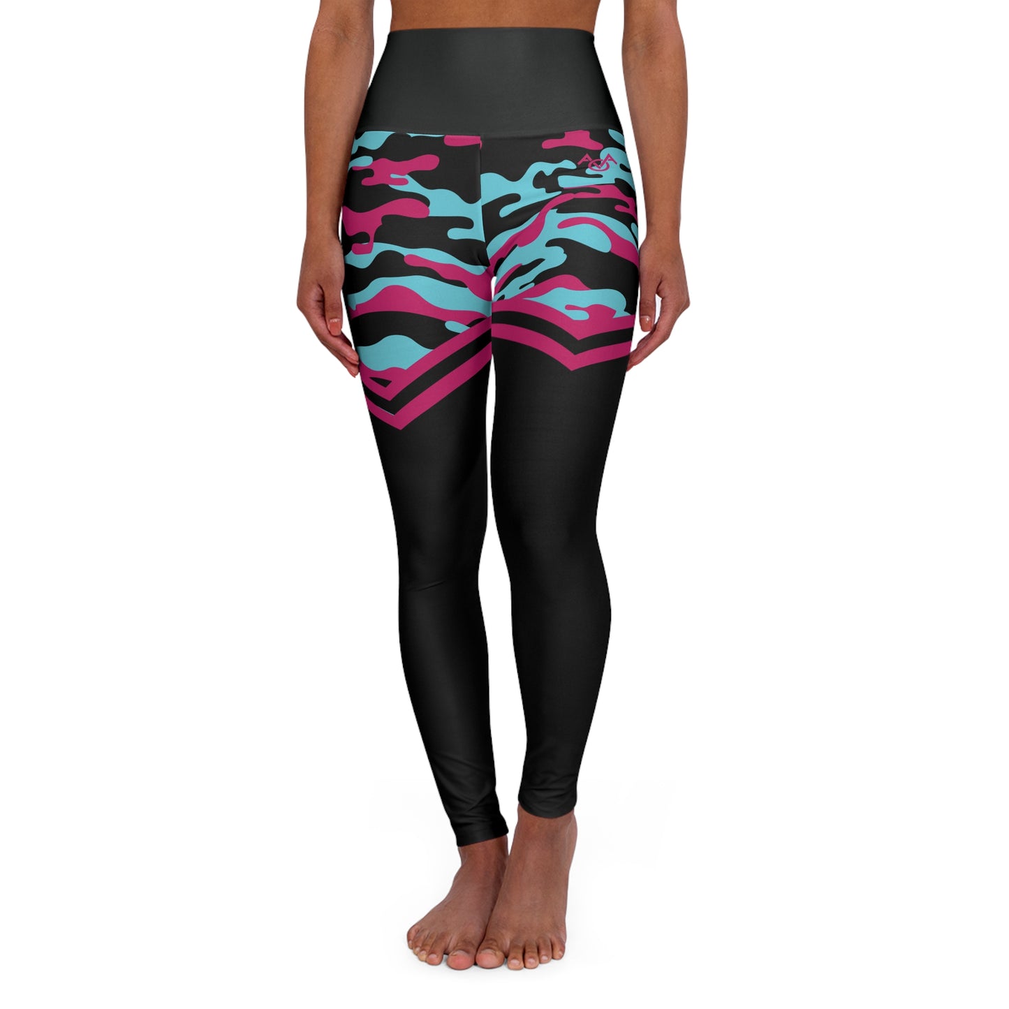 Turquoise Camo Leggings