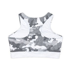 Silver Serenity Padded  Sports Bra