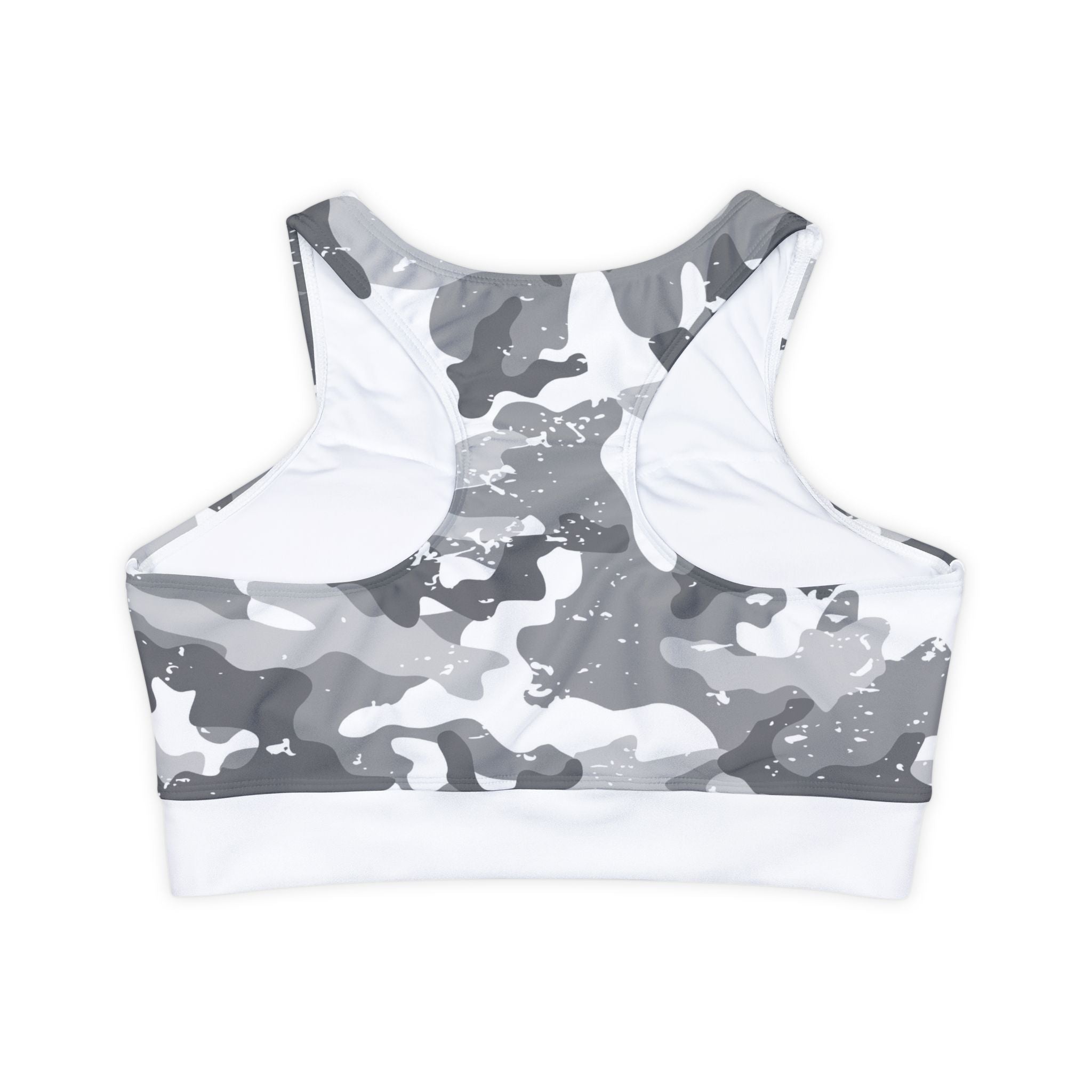 Silver Serenity Padded  Sports Bra