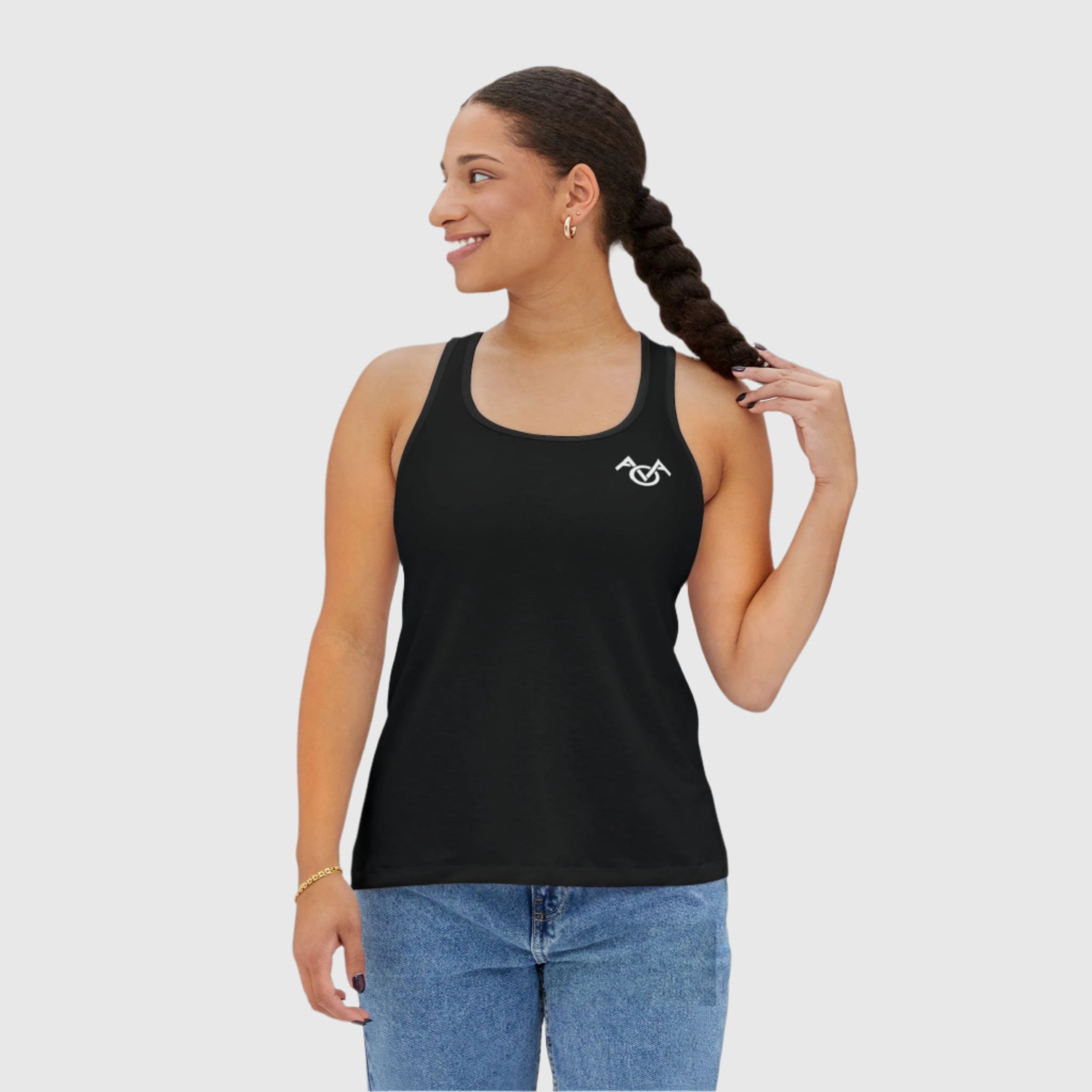 AOA Black Women's Tank Top