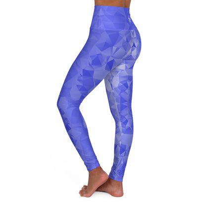 Electric Blue High Waisted Workout Leggings