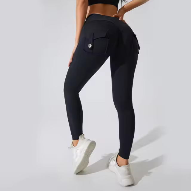 Pocket Leggings with Scrunch