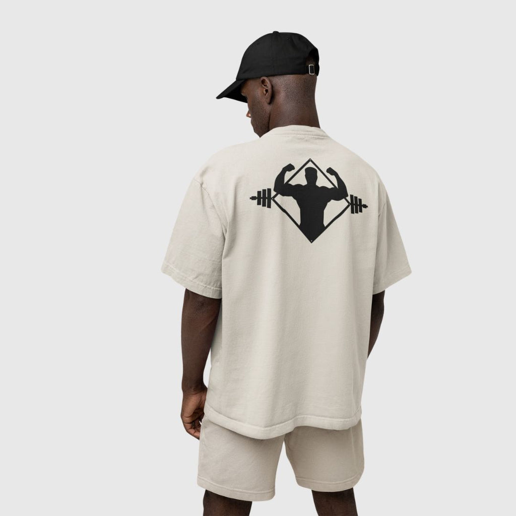 BodyBuilding Statue Oversized T-shirt