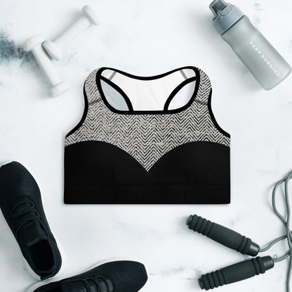 Midnight Lux Sports Bra