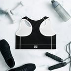 Cross Stitched Padded Sports Bra