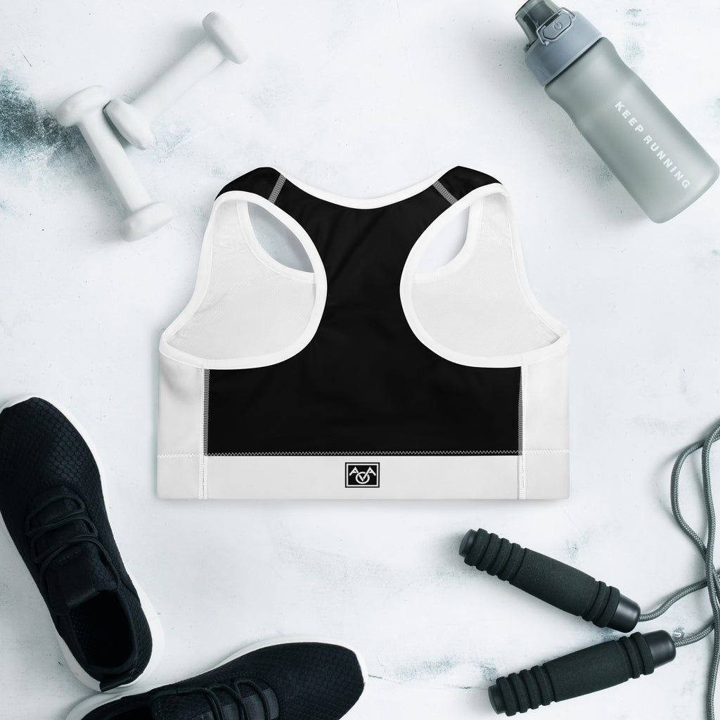 Ivory Edge Padded Sports Bra