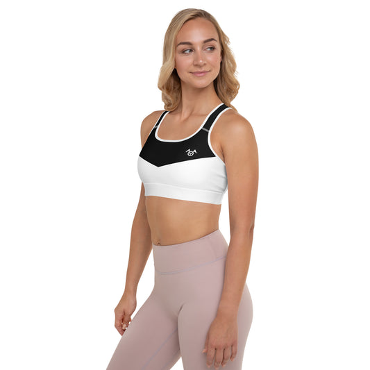 Ivory Edge Padded Sports Bra