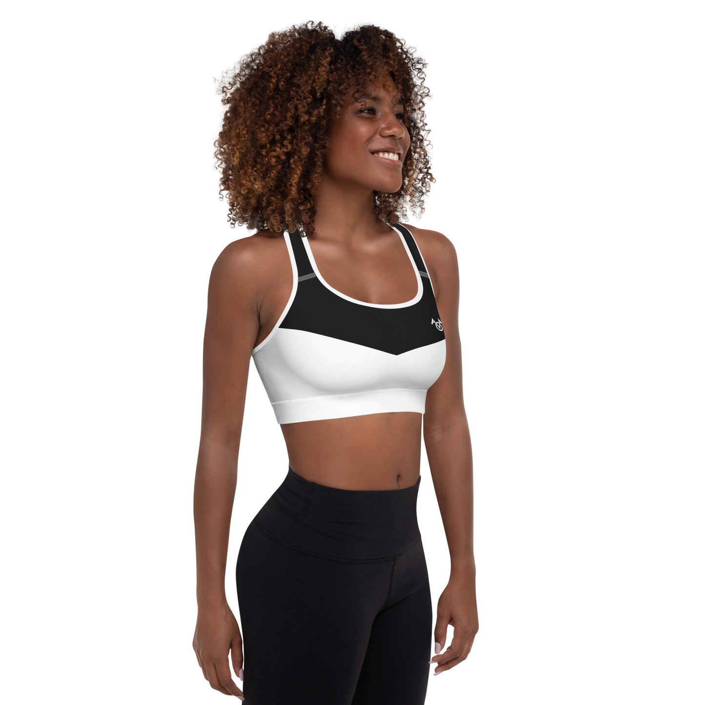 Ivory Edge Padded Sports Bra