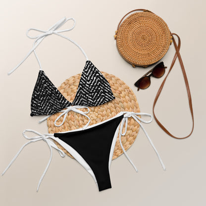 Onyx Flow String Bikini