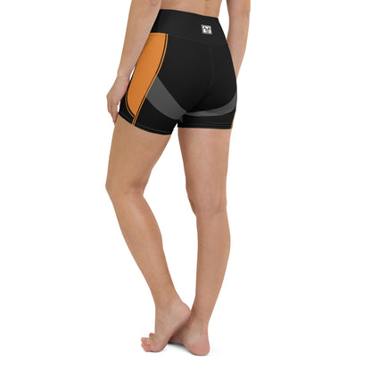 Orange Workout Shorts