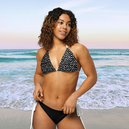 Onyx Flow String Bikini