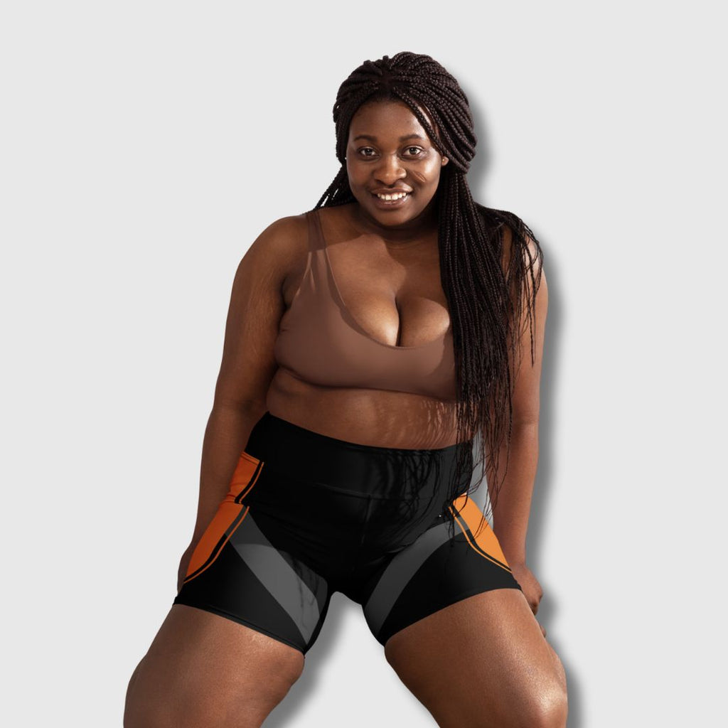 Orange Workout Shorts