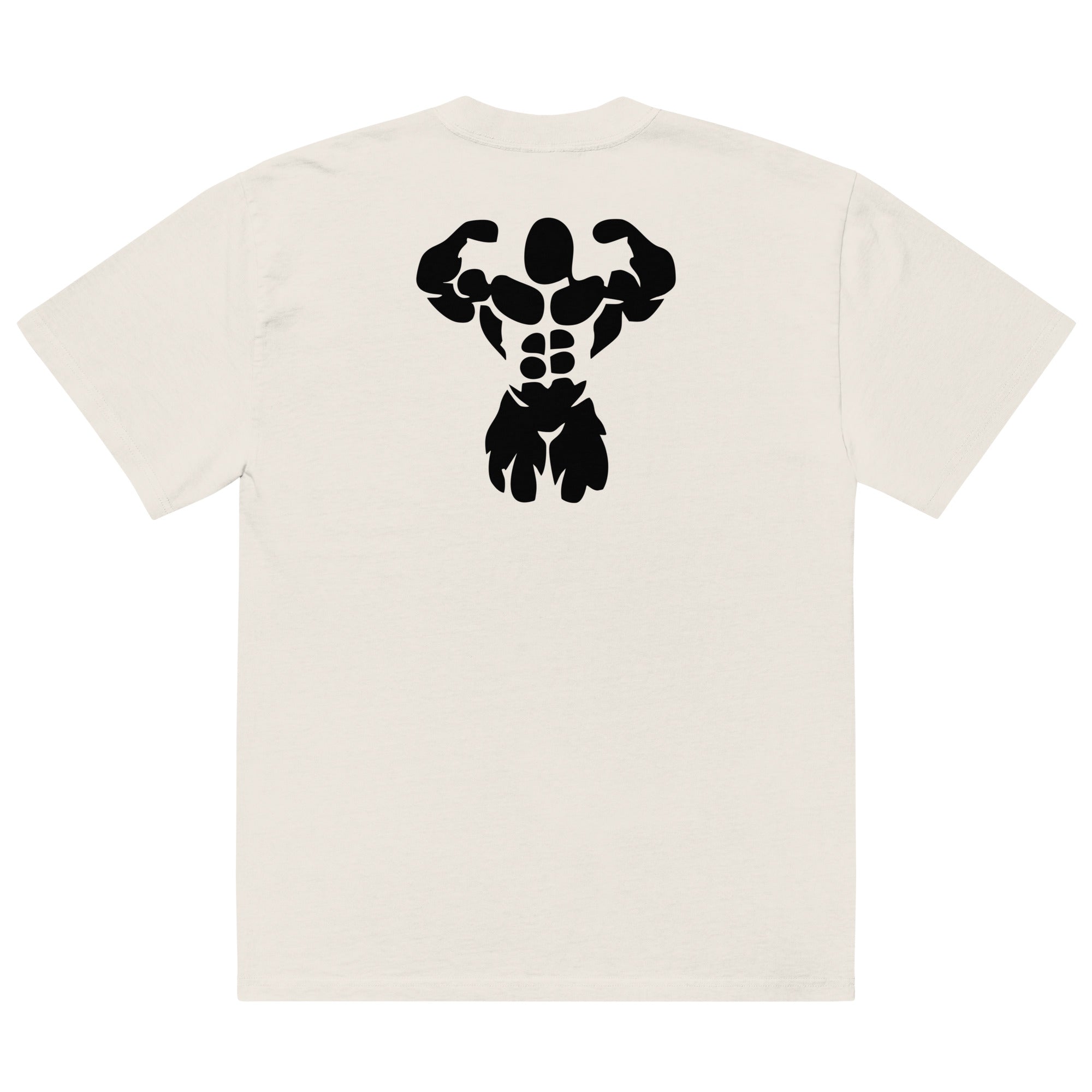 Bodybuilder Statue Oversized T-shirt