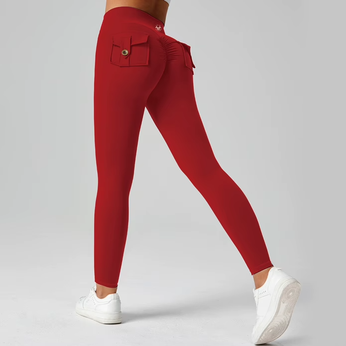 Pocket Leggings with Scrunch